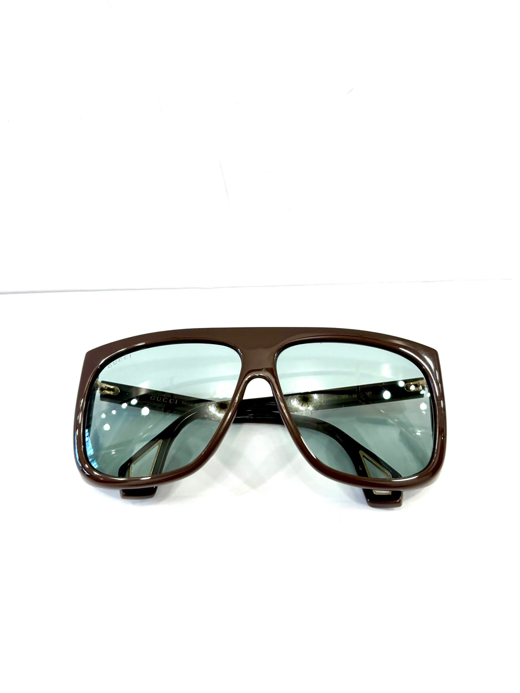 GUCCI UNISEX OVERSIZED 62MM AVIATOR SUNGLASSES