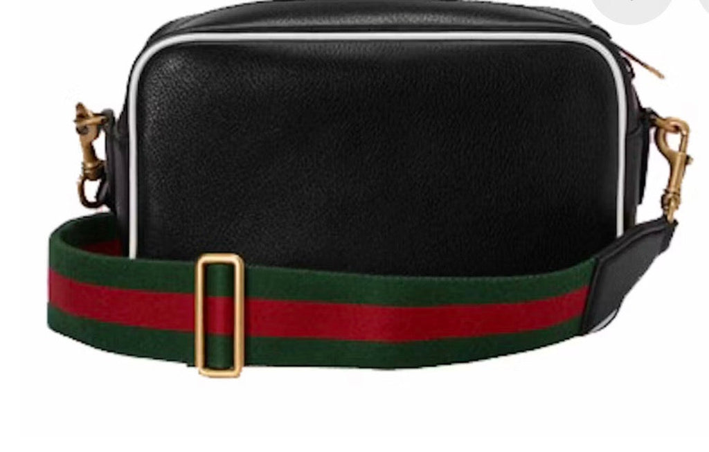 GUCCI X ADIDAS SMALL CALFSKIN LEATHER SHOULDER BAG