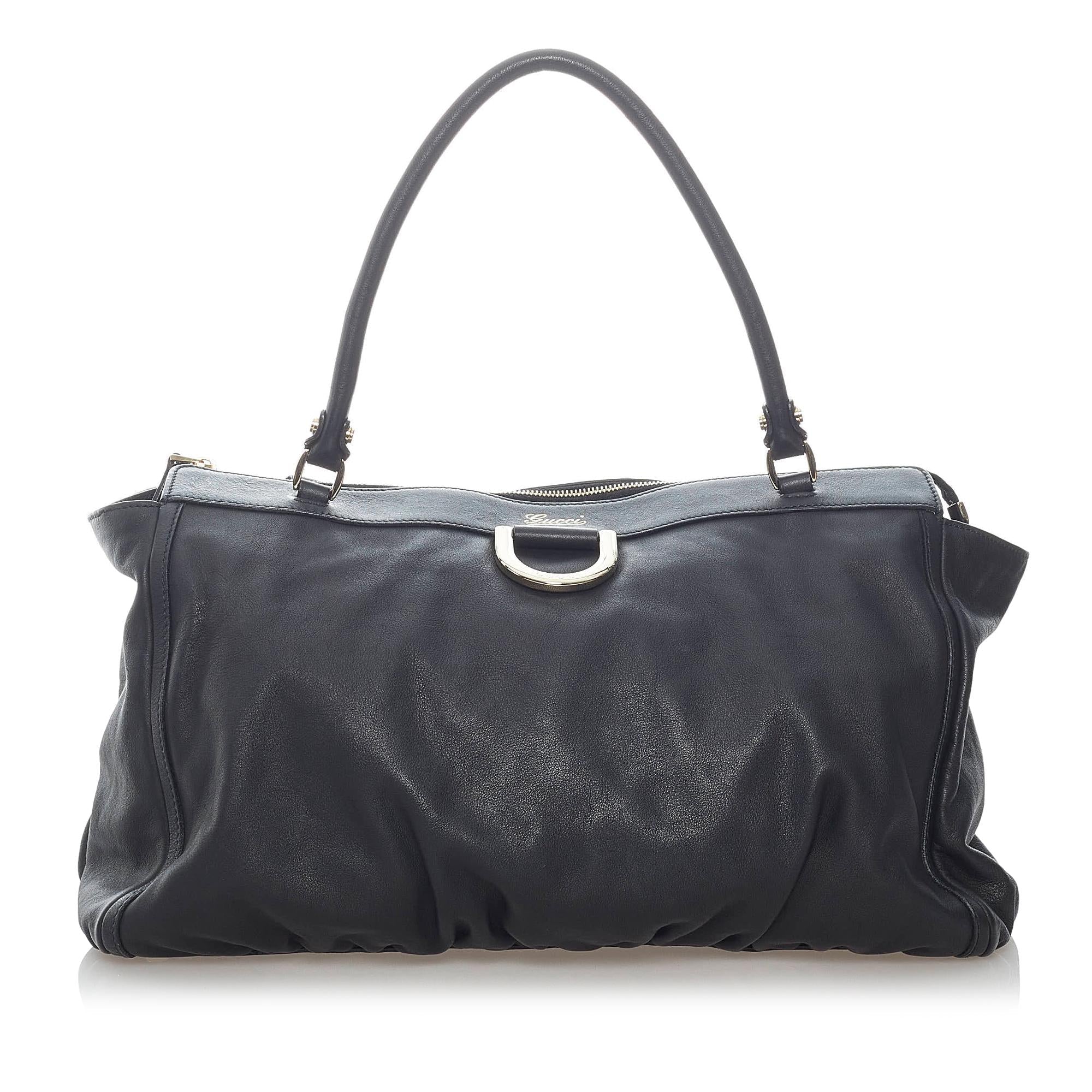 Gucci Abbey D-ring Leather Tote Bag (SHG-e7OqBm)