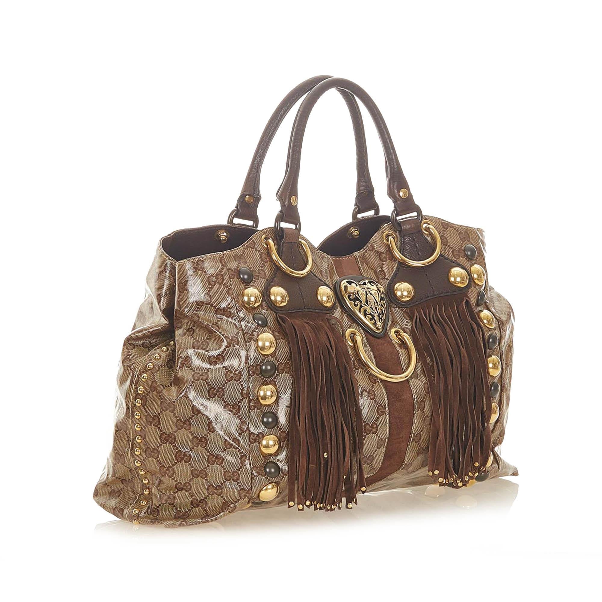 Gucci Babouska GG Crystal Tote Bag (SHG-19971)