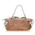 Gucci Bamboo Bar Leather Tote Bag (SHG-19551)