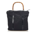 Gucci Bamboo Canvas Tote Bag (SHG-18777)