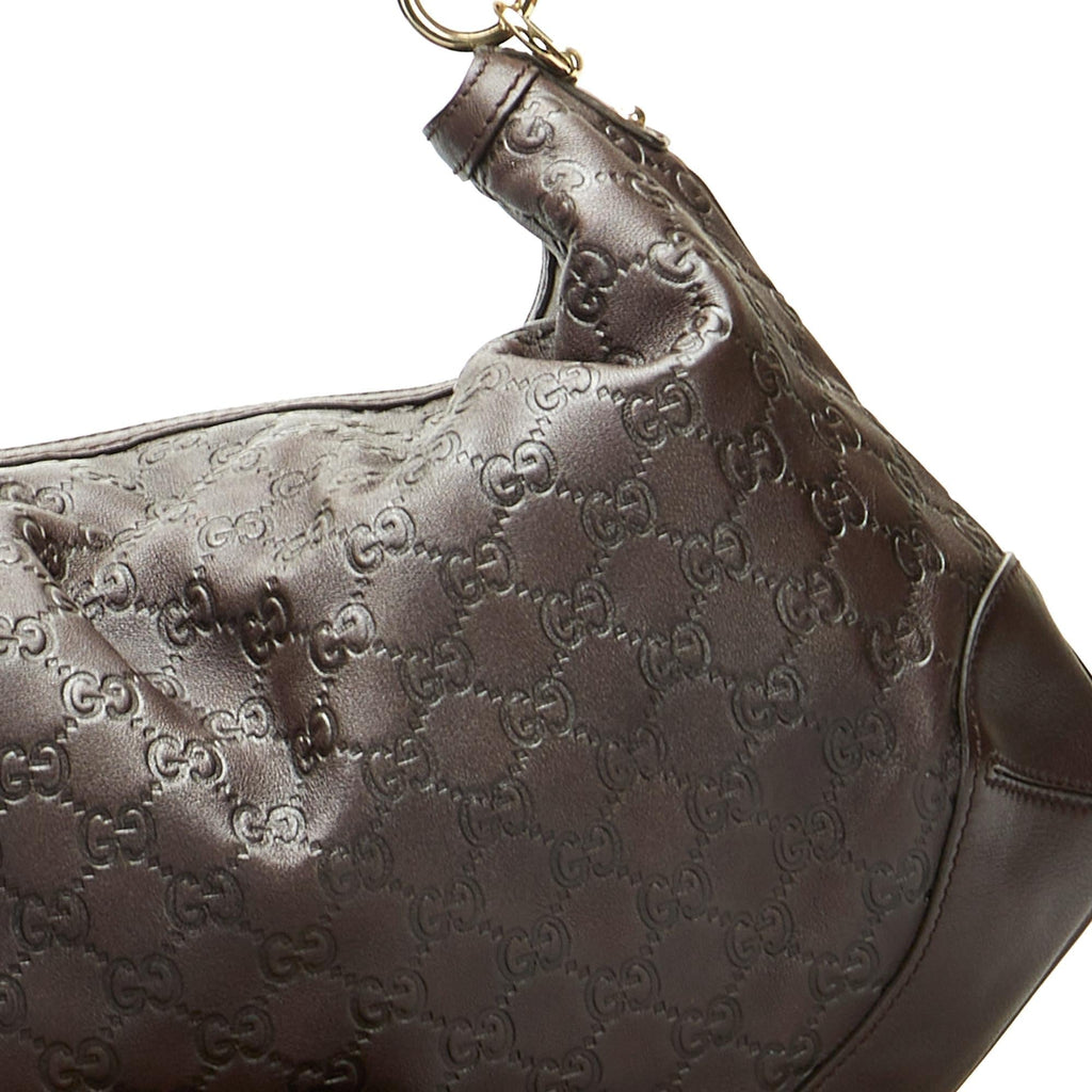 Gucci Bamboo Guccissima Peggy Tote Bag (SHG-PzT5KG)