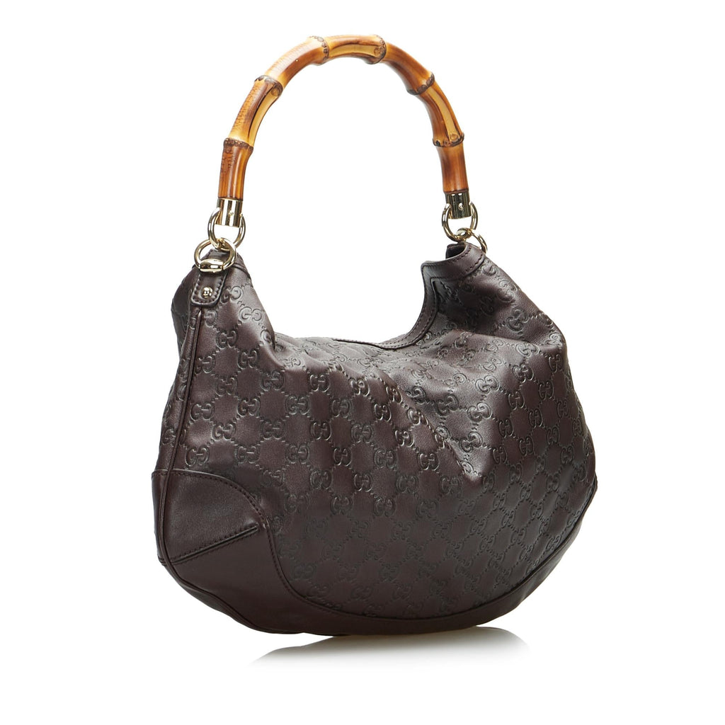 Gucci Bamboo Guccissima Peggy Tote Bag (SHG-PzT5KG)
