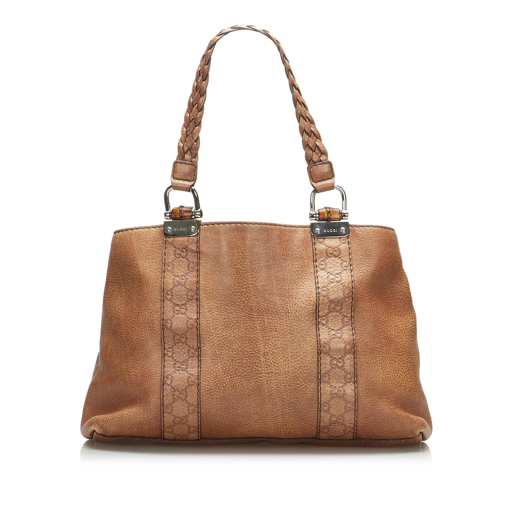 Gucci Bamboo Libeccio Tote (SHG-Roou3q)