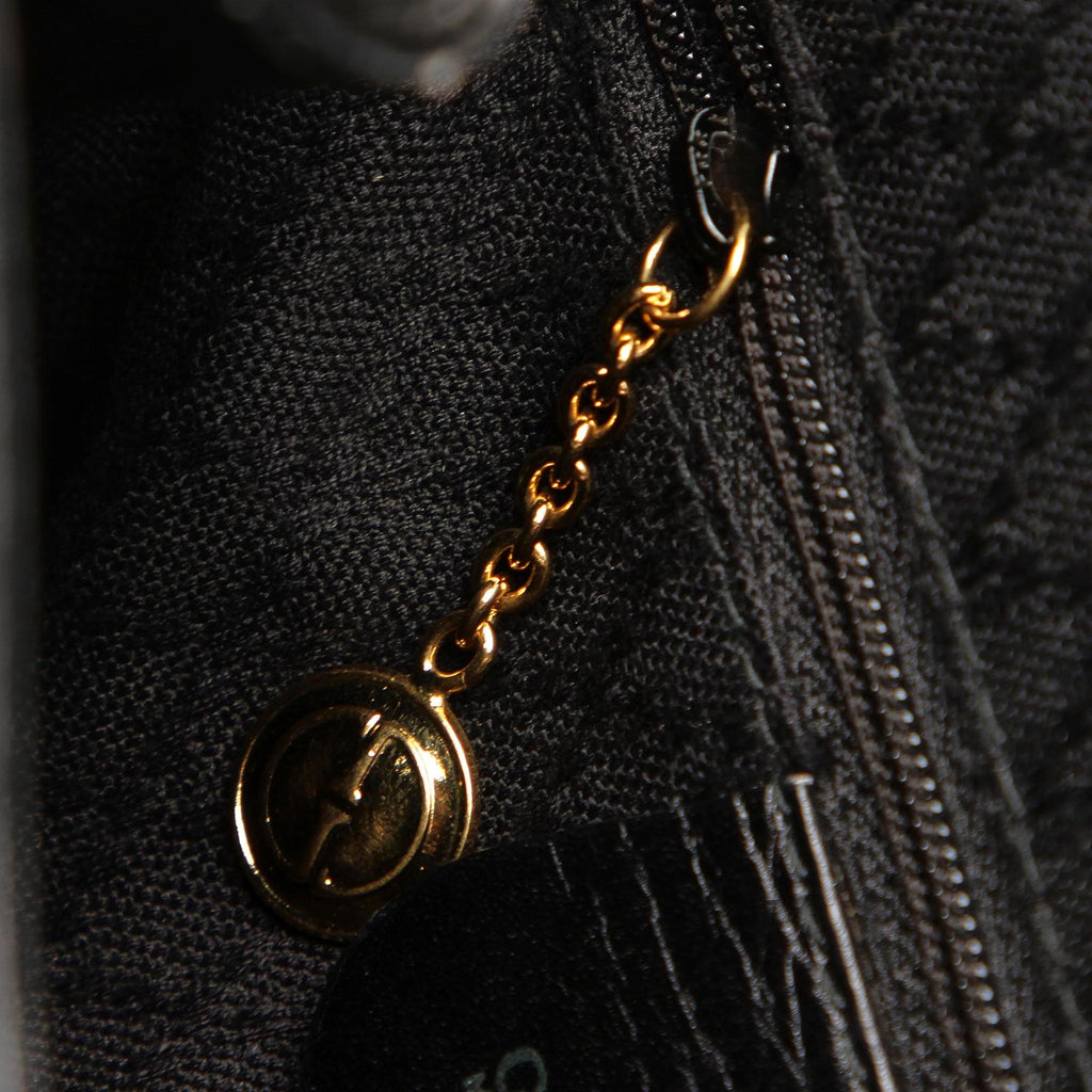 Gucci Bamboo Patent Leather Drawstring Backpack (SHG-32189)