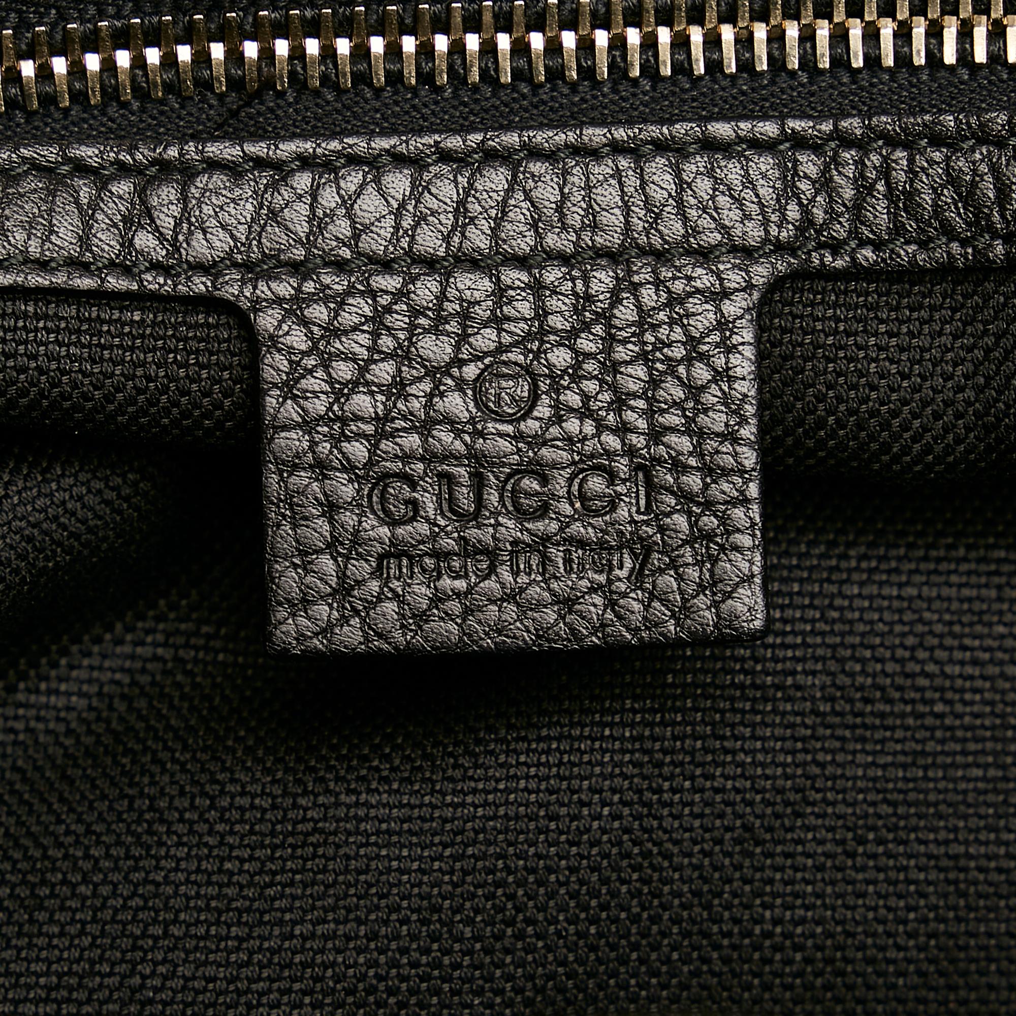Gucci Bamboo Shopper Leather Satchel (SHG-dP6JxK)
