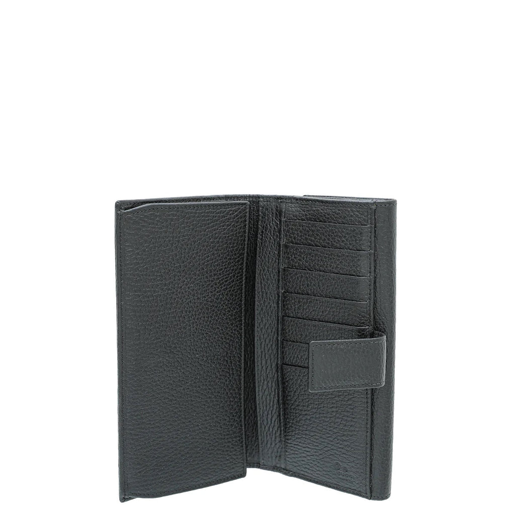 GUCCI STUDDED INTERLOCKING G CONTINENTAL WALLET