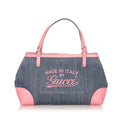 Gucci Craft Denim Tote Bag (SHG-20520)