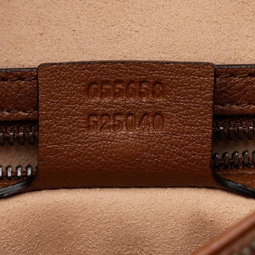 Gucci Cuir Leather Diana Medium Tote (SHF-VwOAIt)
