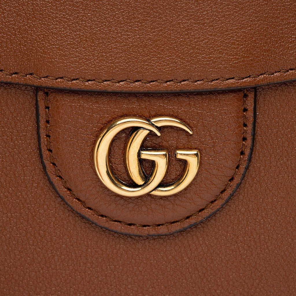 Gucci Cuir Leather Diana Medium Tote (SHF-VwOAIt)