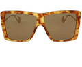 GUCCI Evolution Oversized Square Aviators Sunglasses