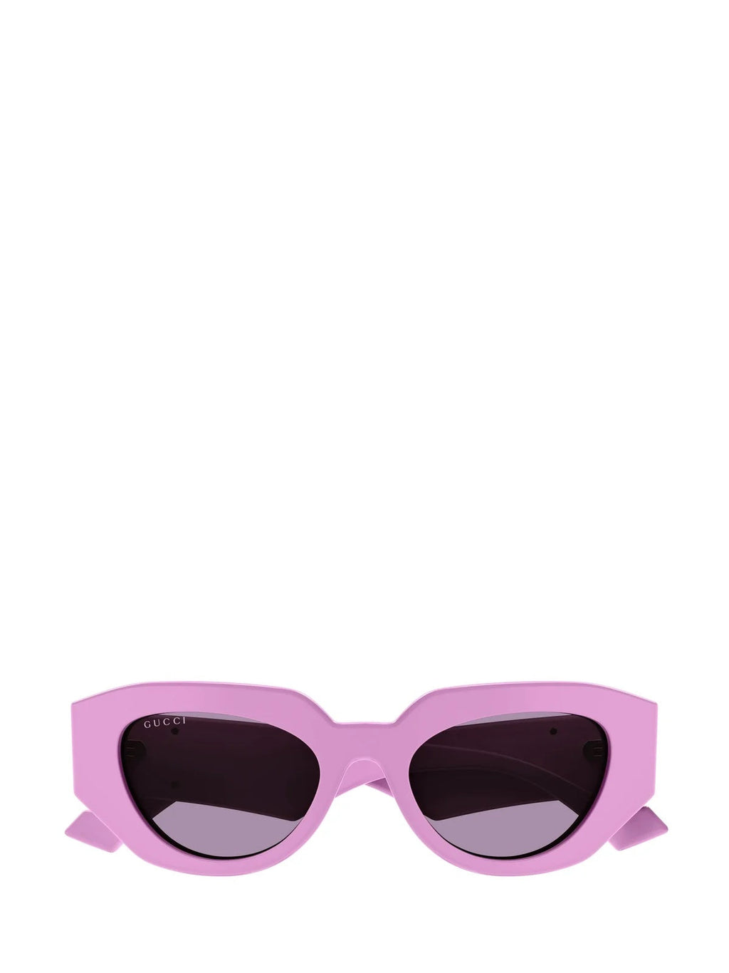 GUCCI GEOMETRIC FRAME CAT EYE SUNGLASSES