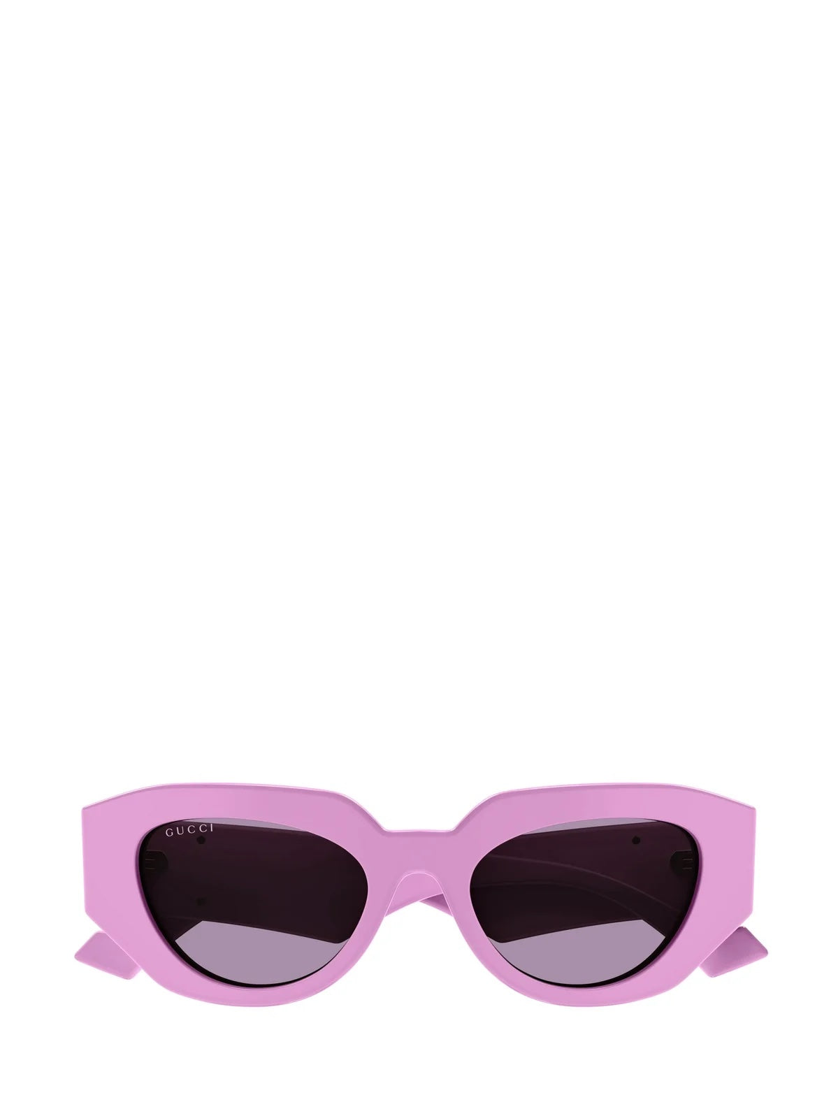 GUCCI GEOMETRIC FRAME CAT EYE SUNGLASSES