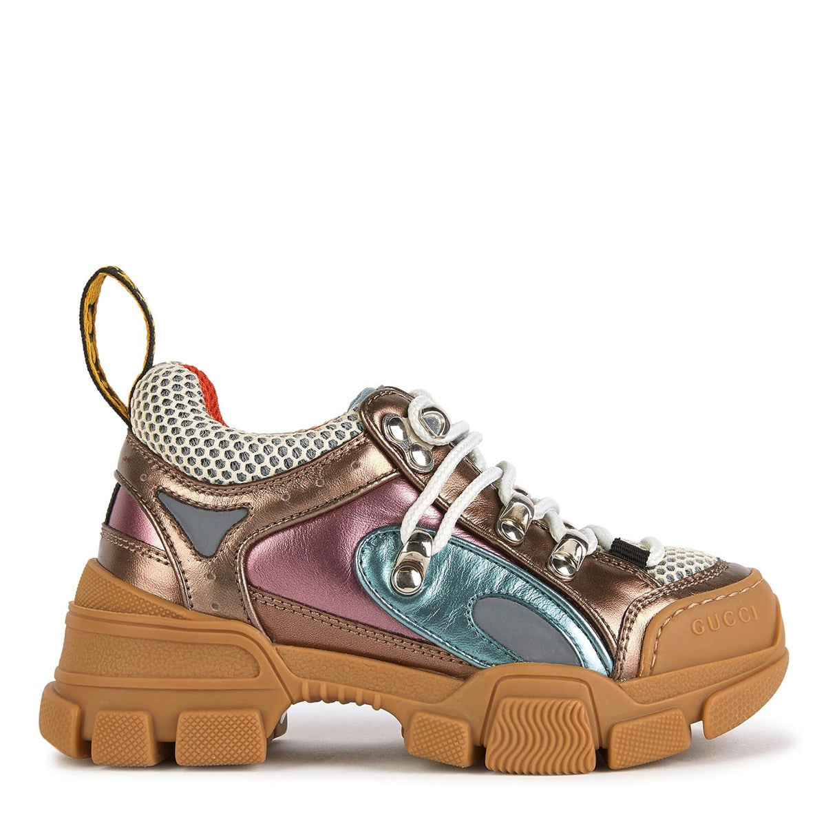 GUCCI Leather Trainers with Laces - Flashtrek