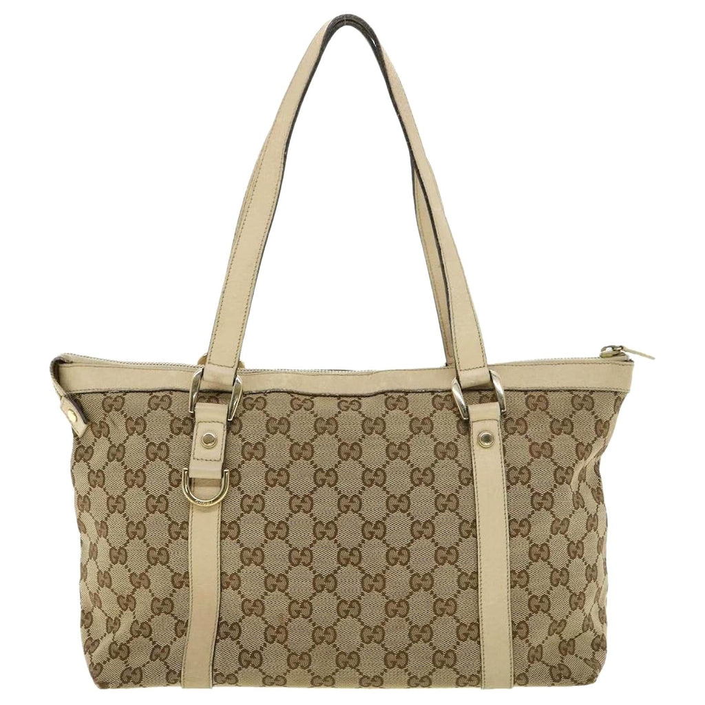 GUCCI GG CANVAS ABBEY MEDIUM TOTE BAG