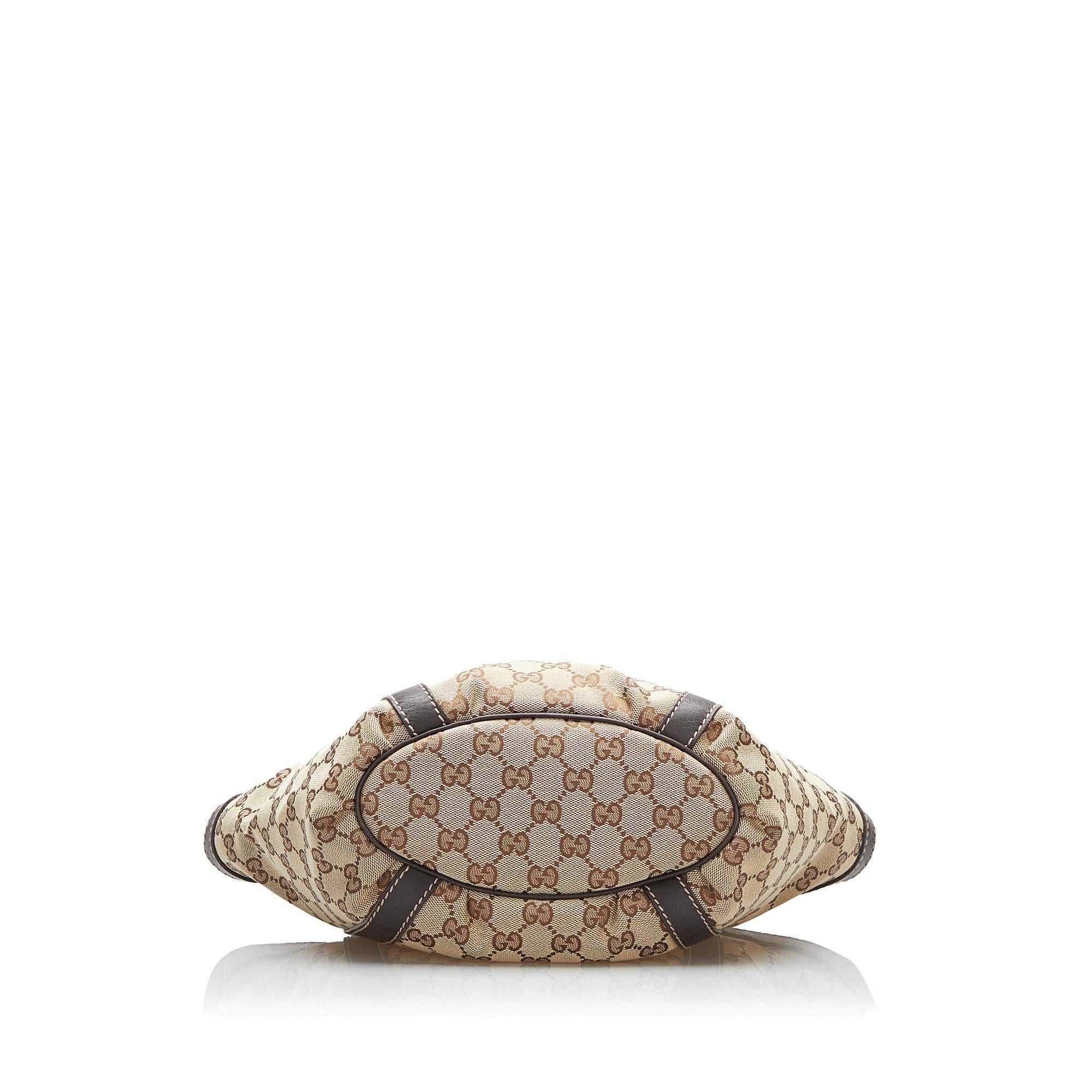 Gucci GG Canvas Abbey D-Ring Bucket Tote (SHG-URGinx)