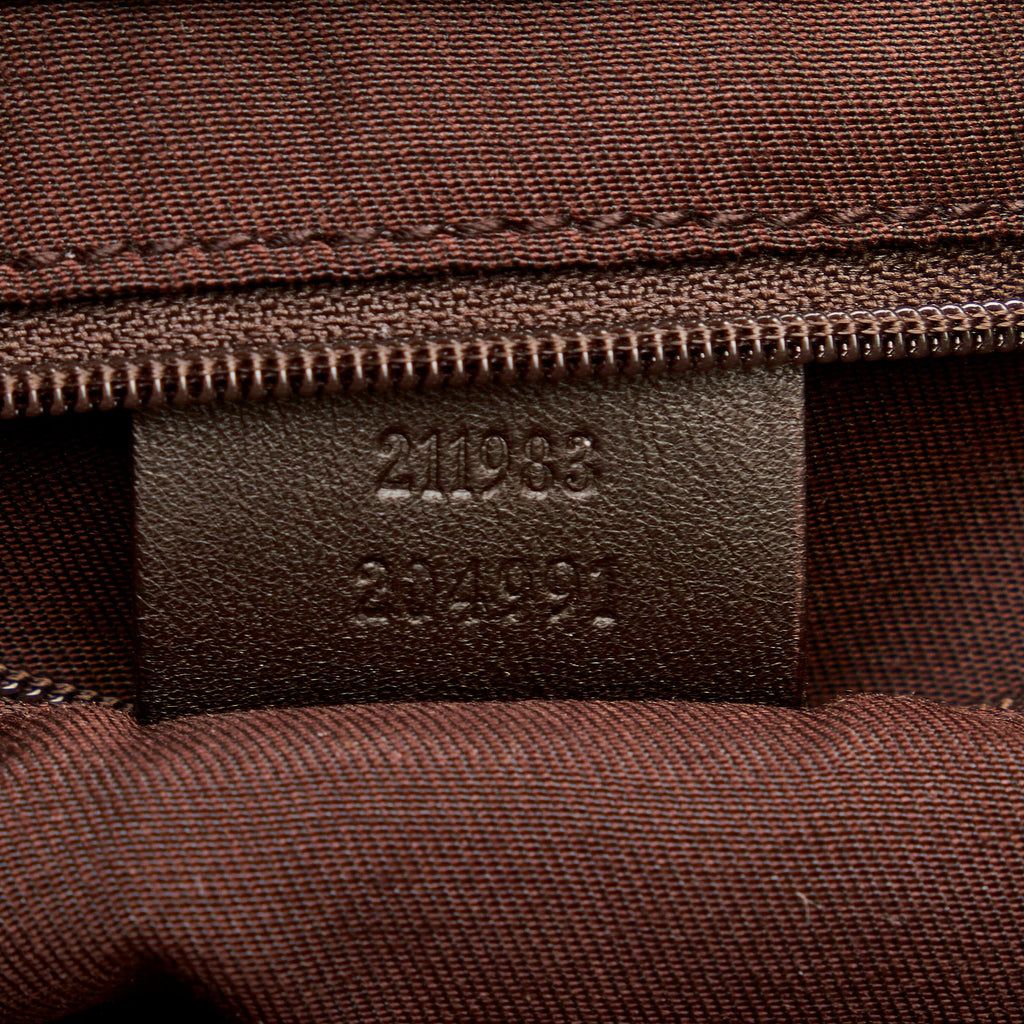 Gucci GG Canvas Abbey D-Ring Bucket Tote (SHG-URGinx)
