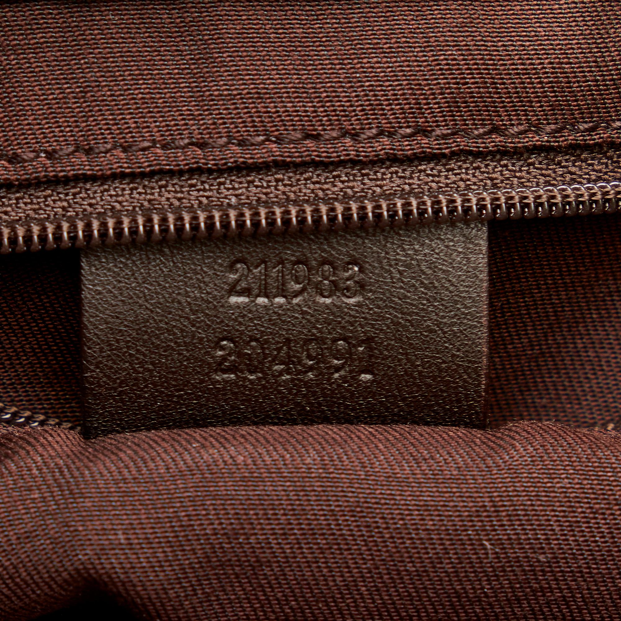 Gucci GG Canvas Abbey D-Ring Bucket Tote (SHG-URGinx)
