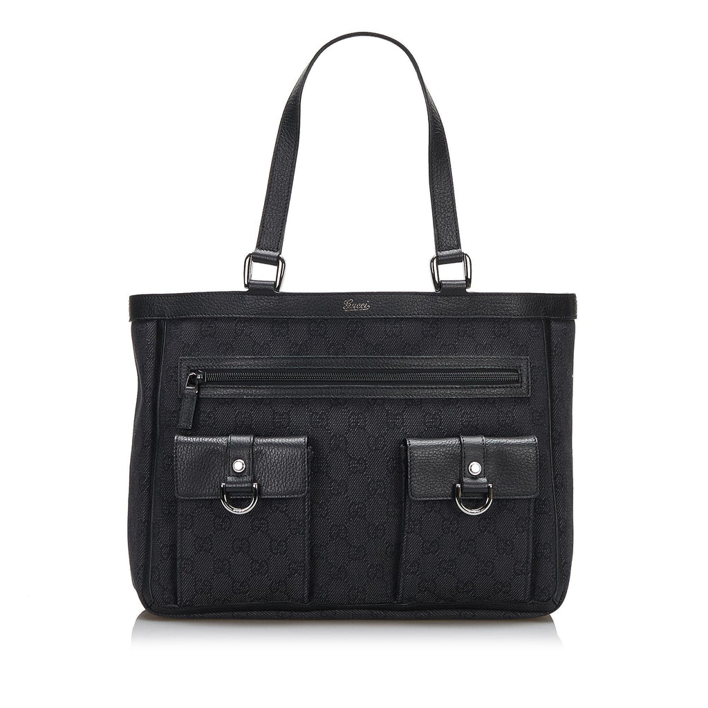 Gucci GG Canvas Abbey D-Ring Tote Bag (SHG-LUJoYJ)