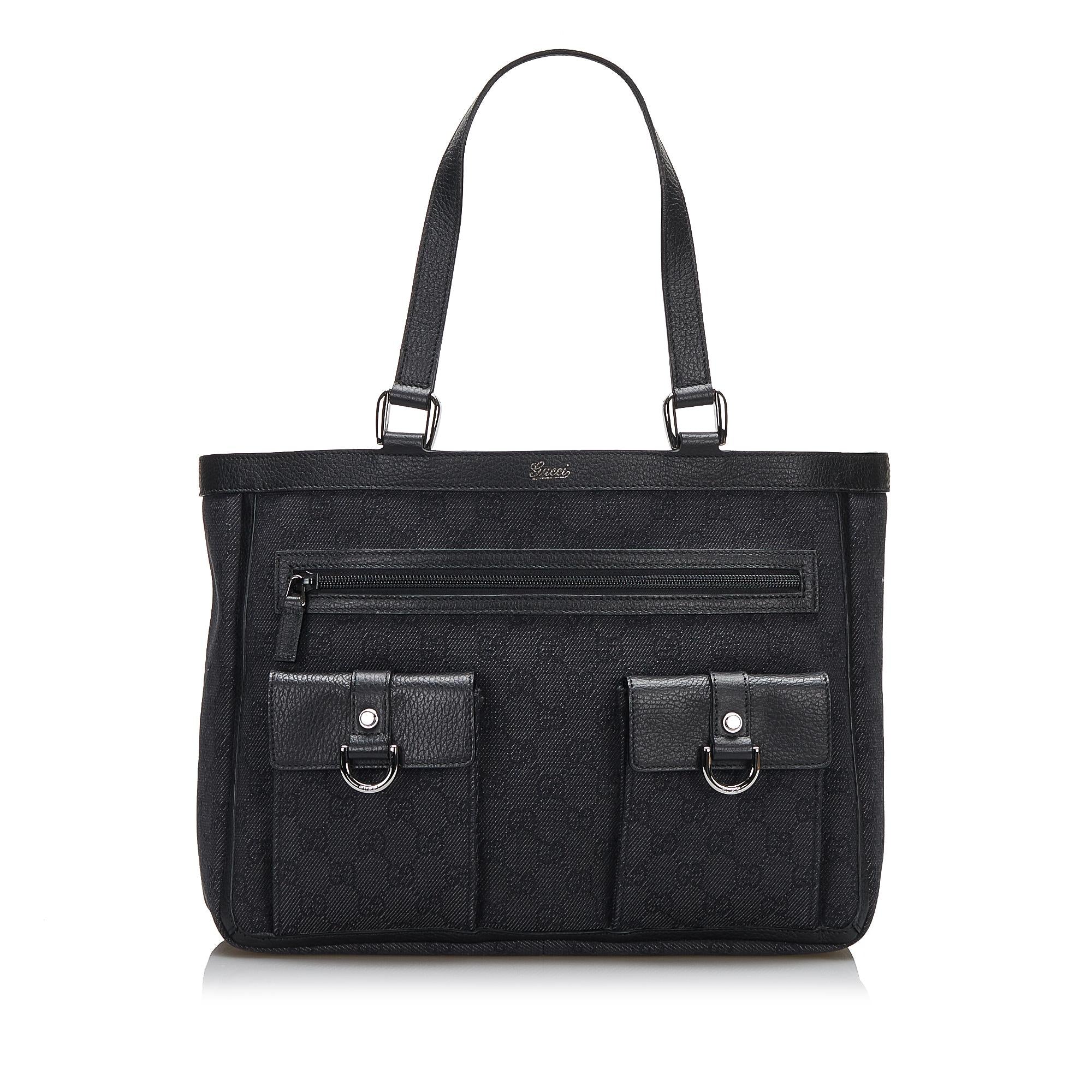 Gucci GG Canvas Abbey D-Ring Tote Bag (SHG-LUJoYJ)