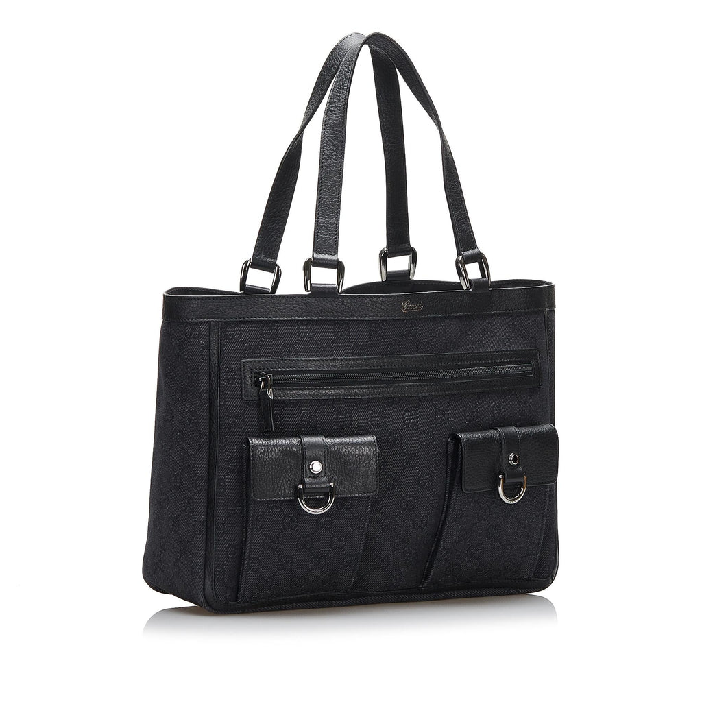 Gucci GG Canvas Abbey D-Ring Tote Bag (SHG-LUJoYJ)