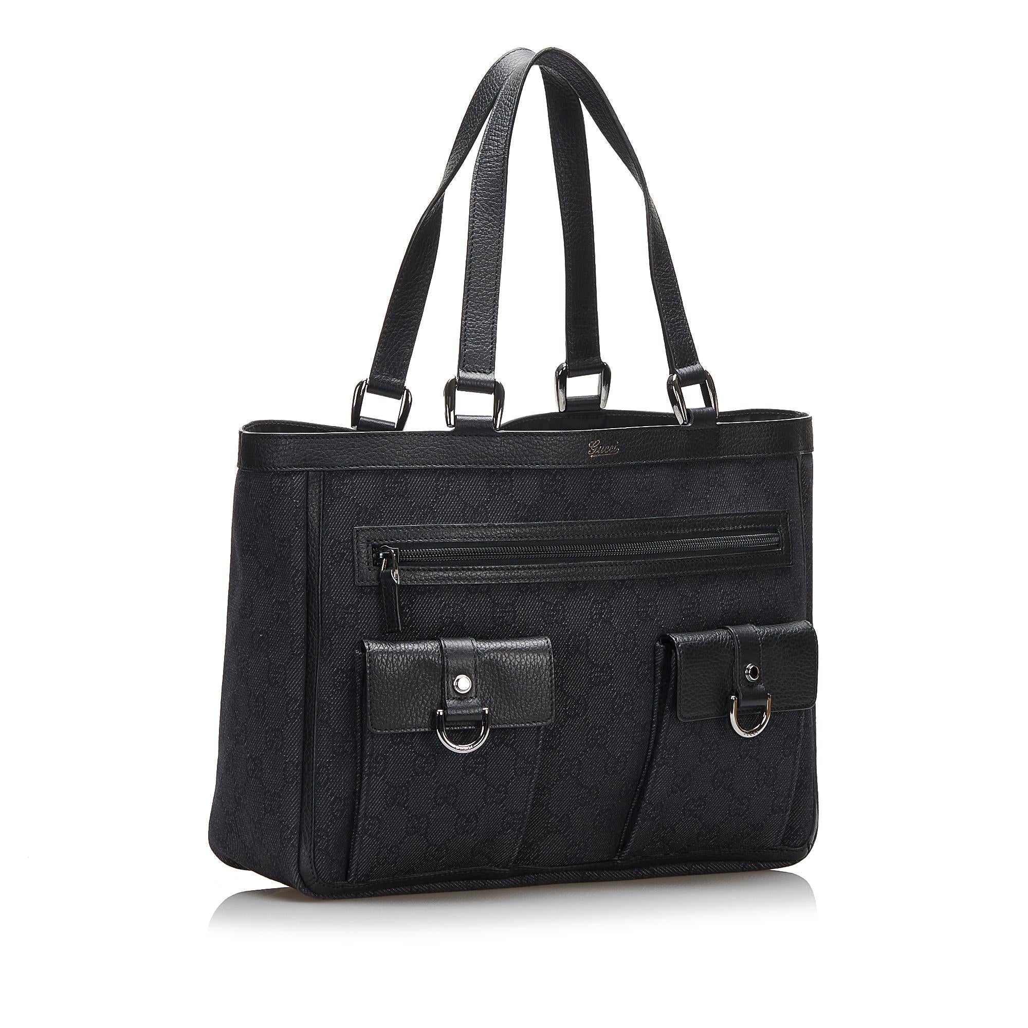 Gucci GG Canvas Abbey D-Ring Tote Bag (SHG-LUJoYJ)