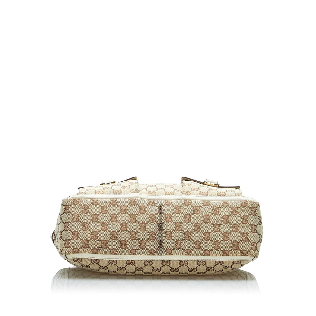 Gucci GG Canvas Abbey D-Ring Tote Bag (SHG-XtY2ov)