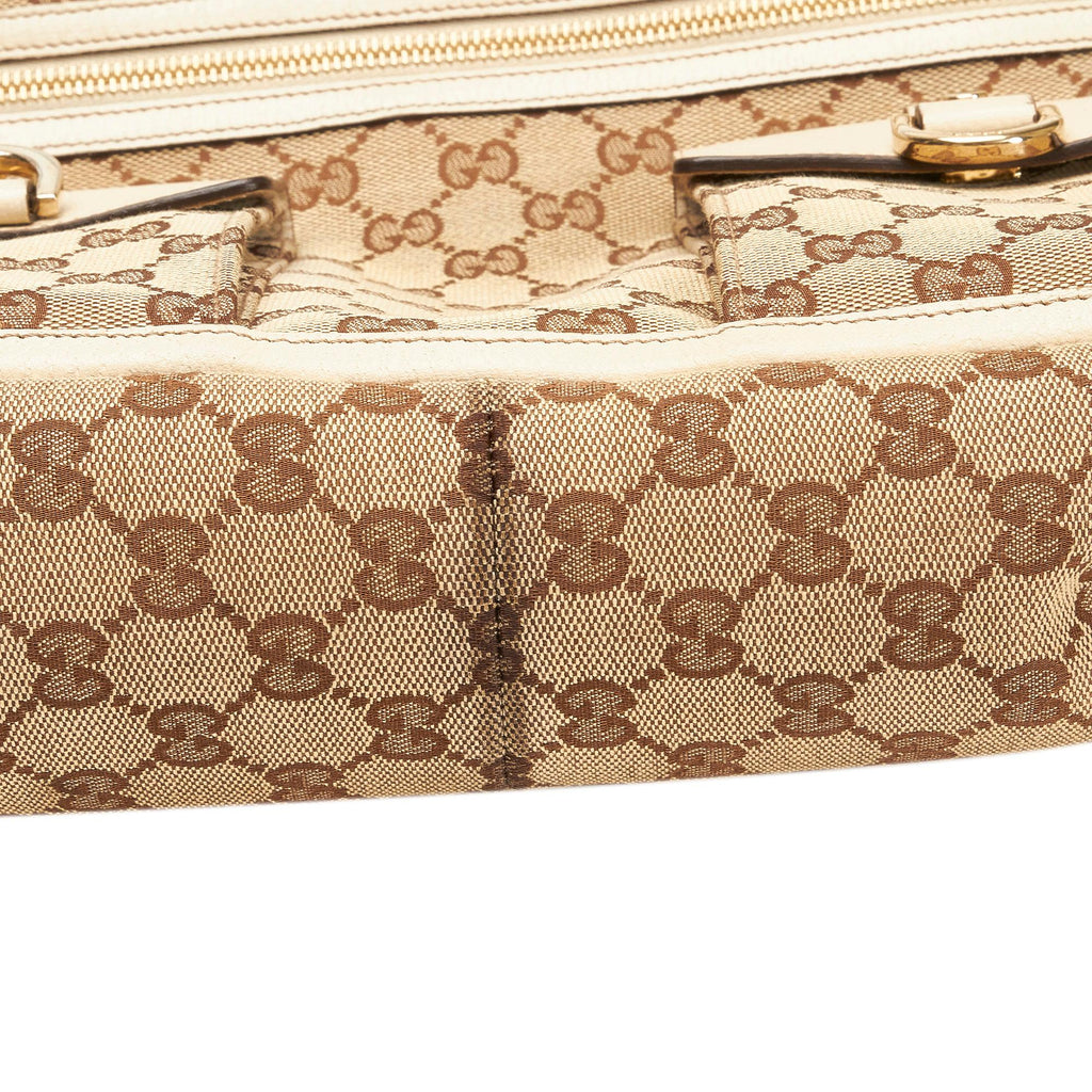 Gucci GG Canvas Abbey D-Ring Tote Bag (SHG-XtY2ov)