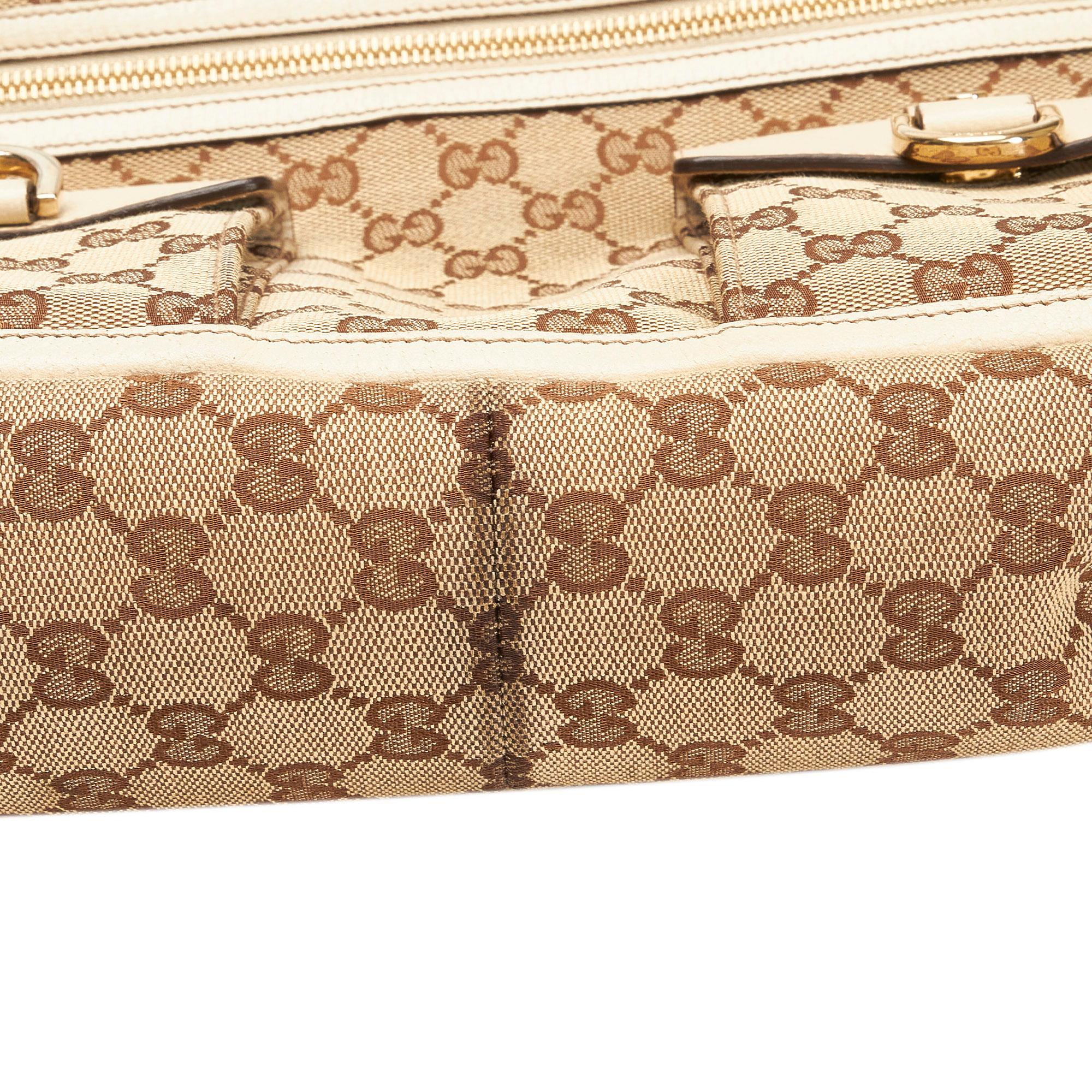Gucci GG Canvas Abbey D-Ring Tote Bag (SHG-XtY2ov)