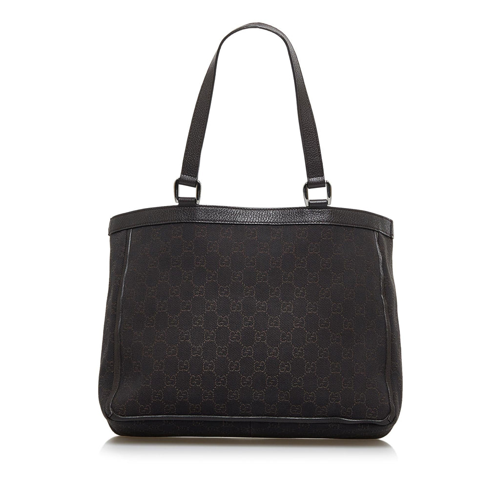 Gucci GG Canvas Abbey D-Ring Tote Bag (SHG-hxuobk)