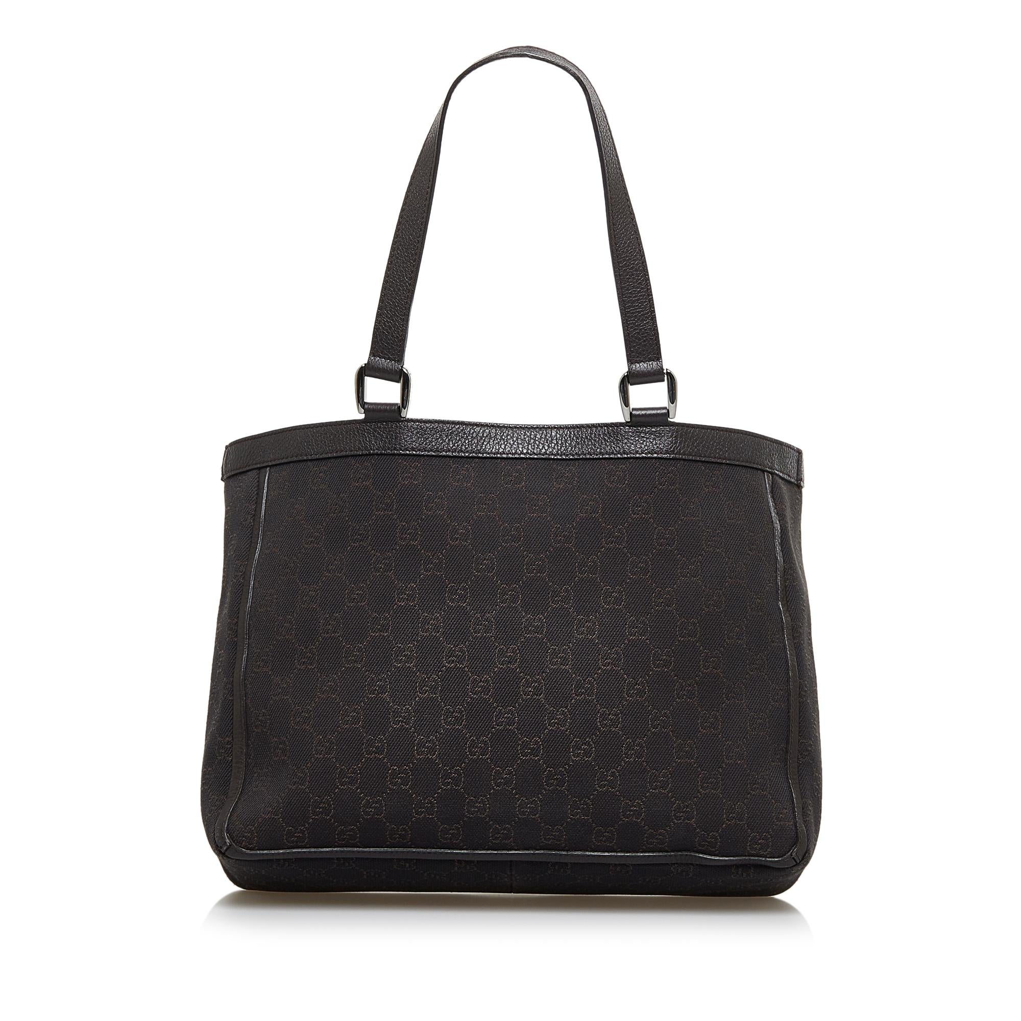 Gucci GG Canvas Abbey D-Ring Tote Bag (SHG-hxuobk)