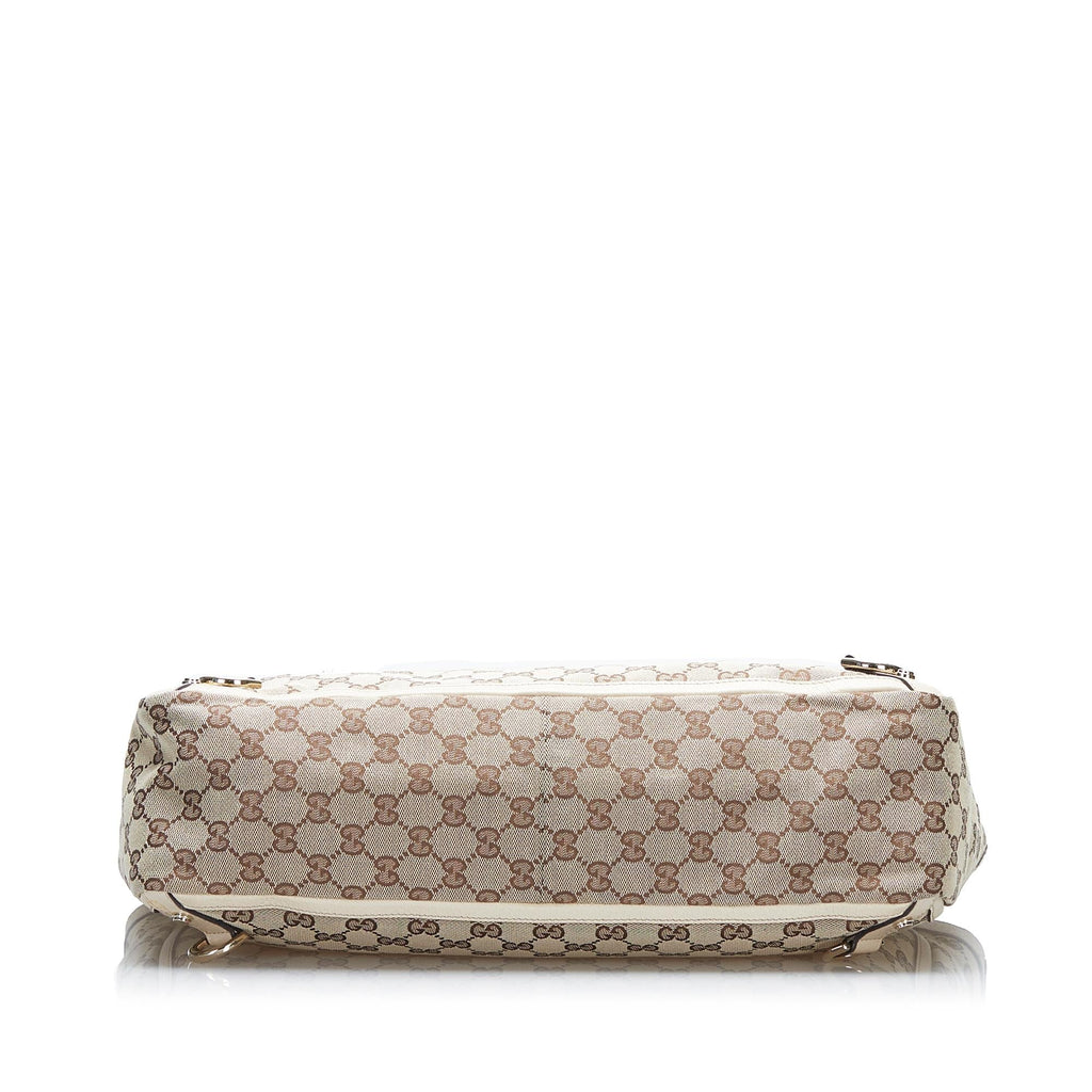 Gucci GG Canvas Abbey D-Ring Tote (SHG-sXPckG)