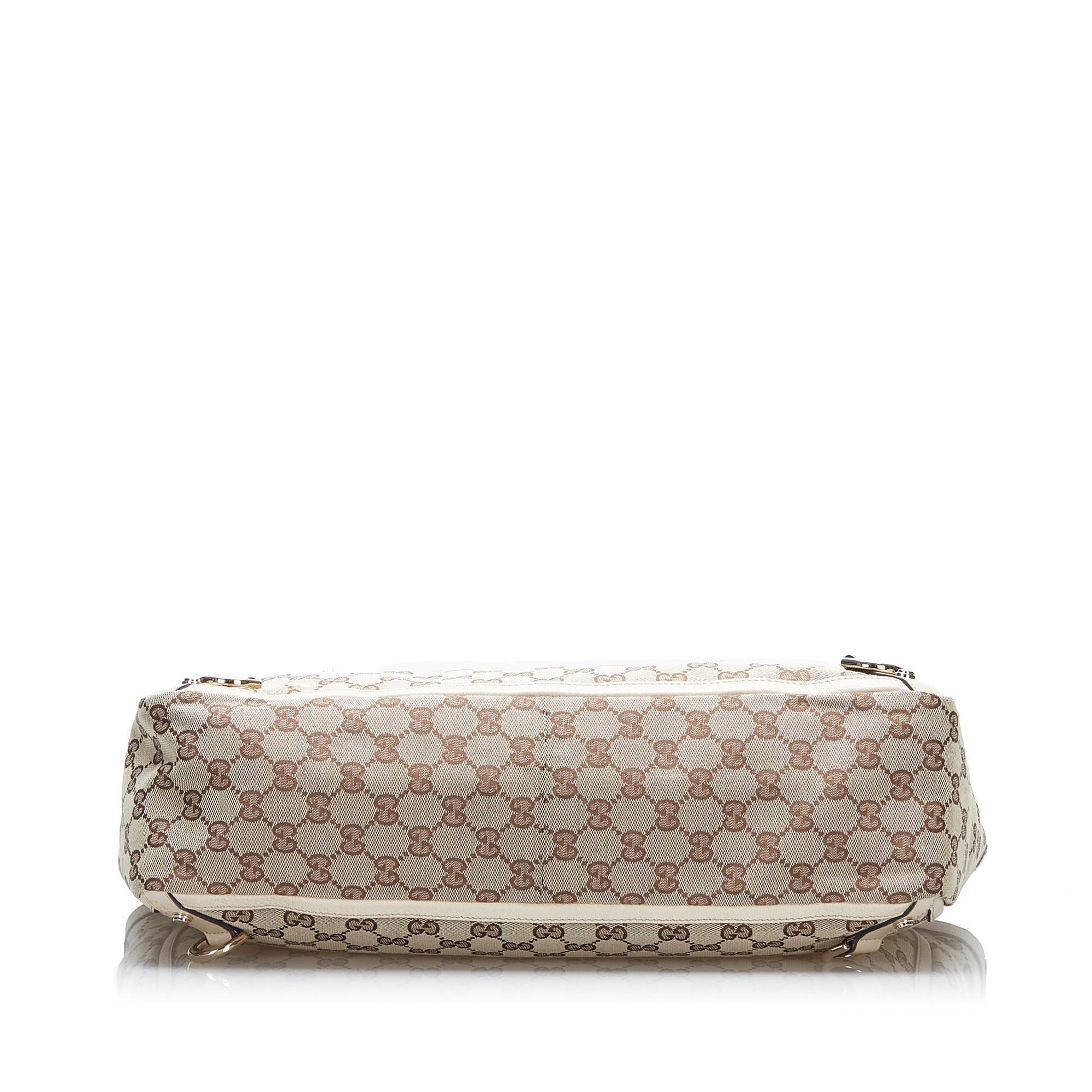 Gucci GG Canvas Abbey D-Ring Tote (SHG-sXPckG)