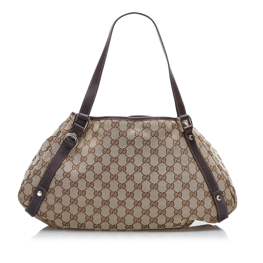 Gucci GG Canvas Abbey D-Ring Tote (SHG-ZCqSbz)