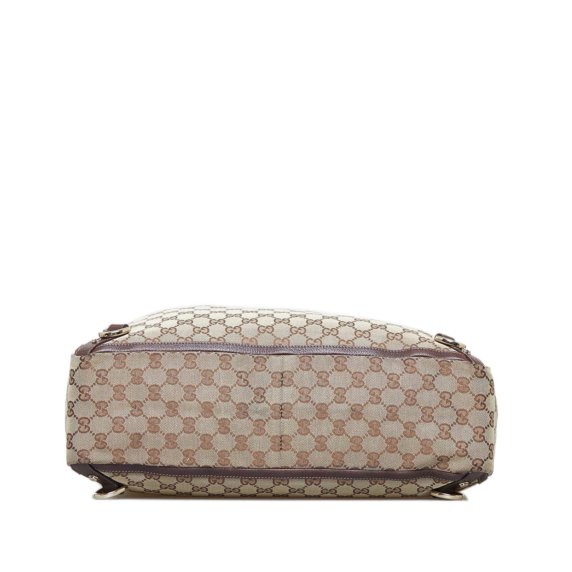 Gucci GG Canvas Abbey D-Ring Tote (SHG-pl2U9i)