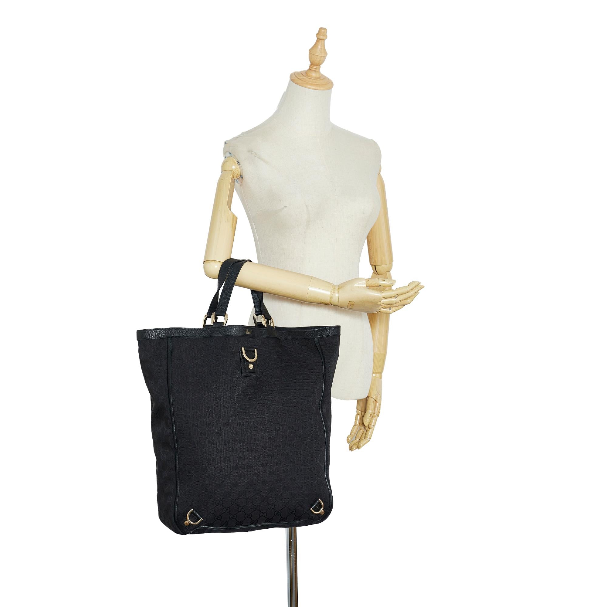 Gucci GG Canvas Abbey Tote Bag (SHG-oXILVL)