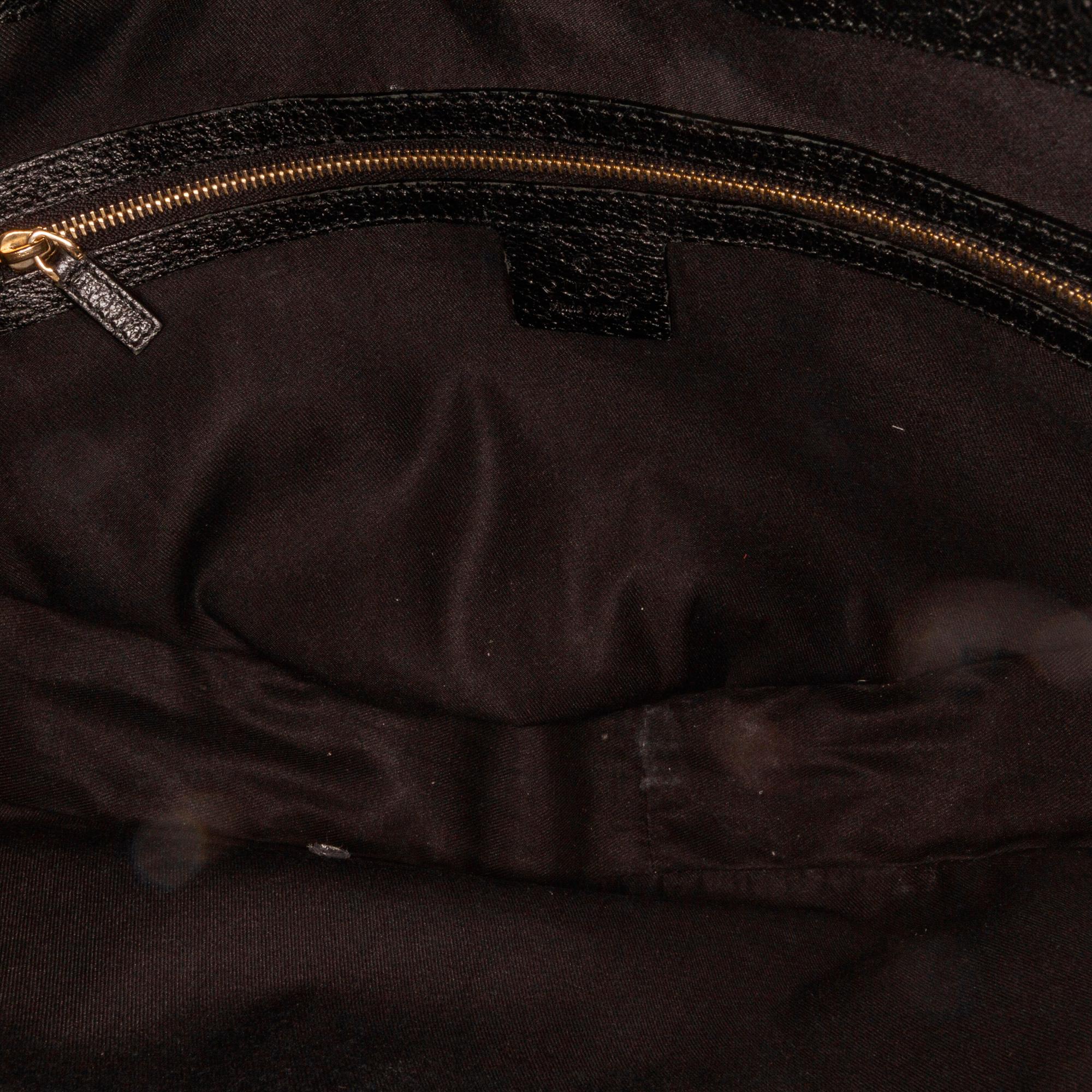 Gucci GG Canvas Bamboo Ring Hobo (SHG-3Ugmny)