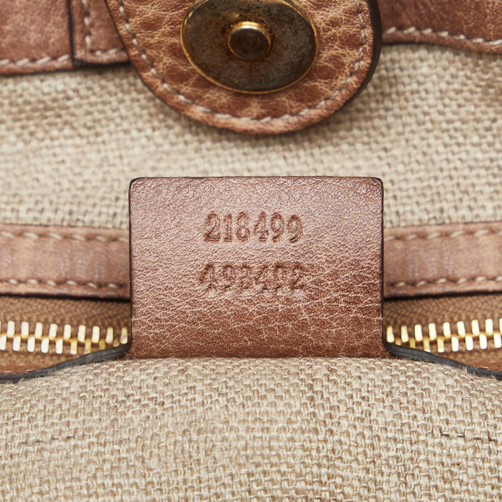 Gucci GG Canvas Bamboo Tassel Tote (SHG-LLt9jD)