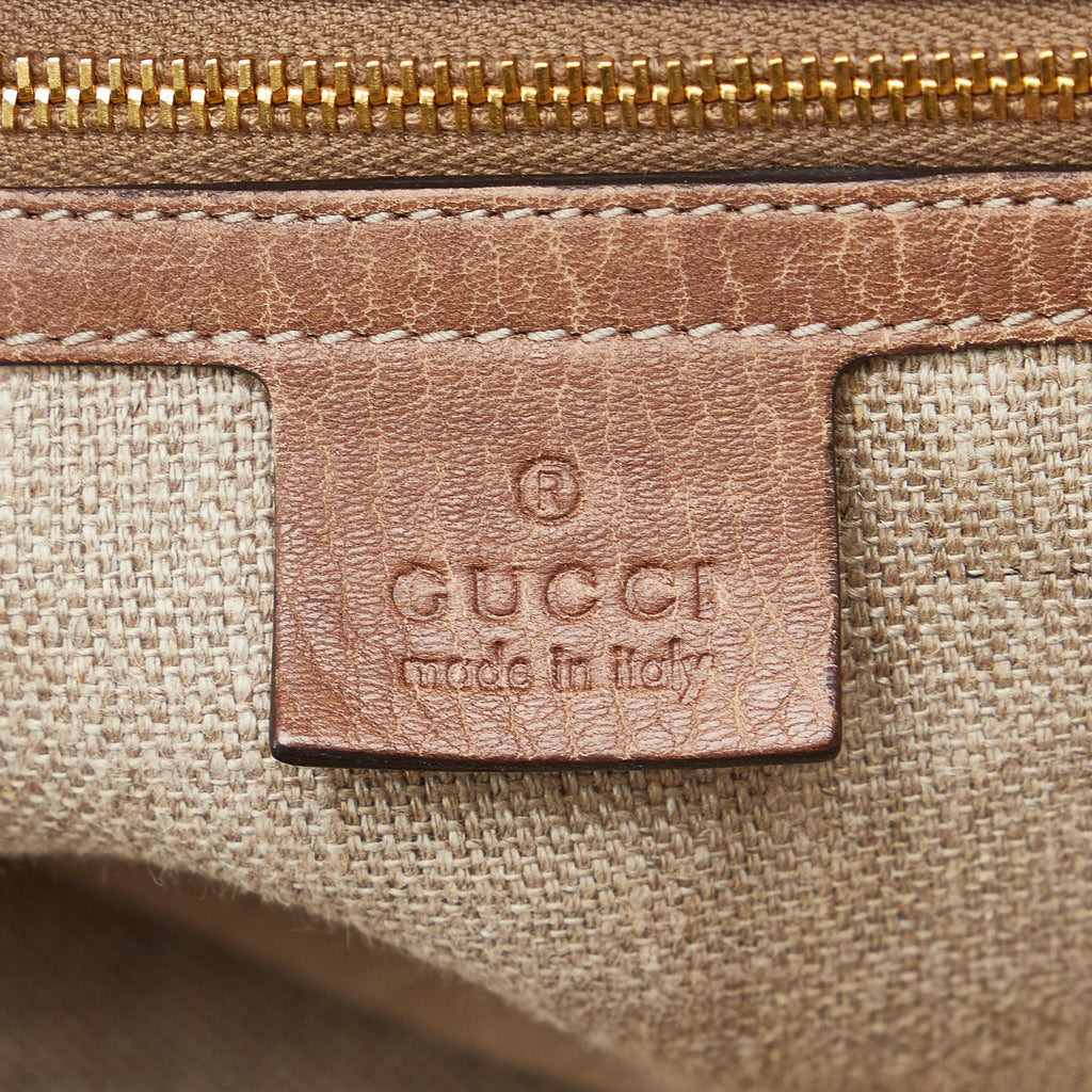 Gucci GG Canvas Bamboo Tassel Tote (SHG-LLt9jD)