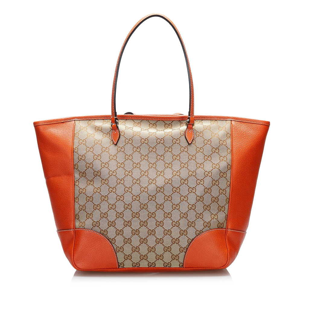 Gucci GG Canvas Bree Tote Bag (SHG-1m3kbx)