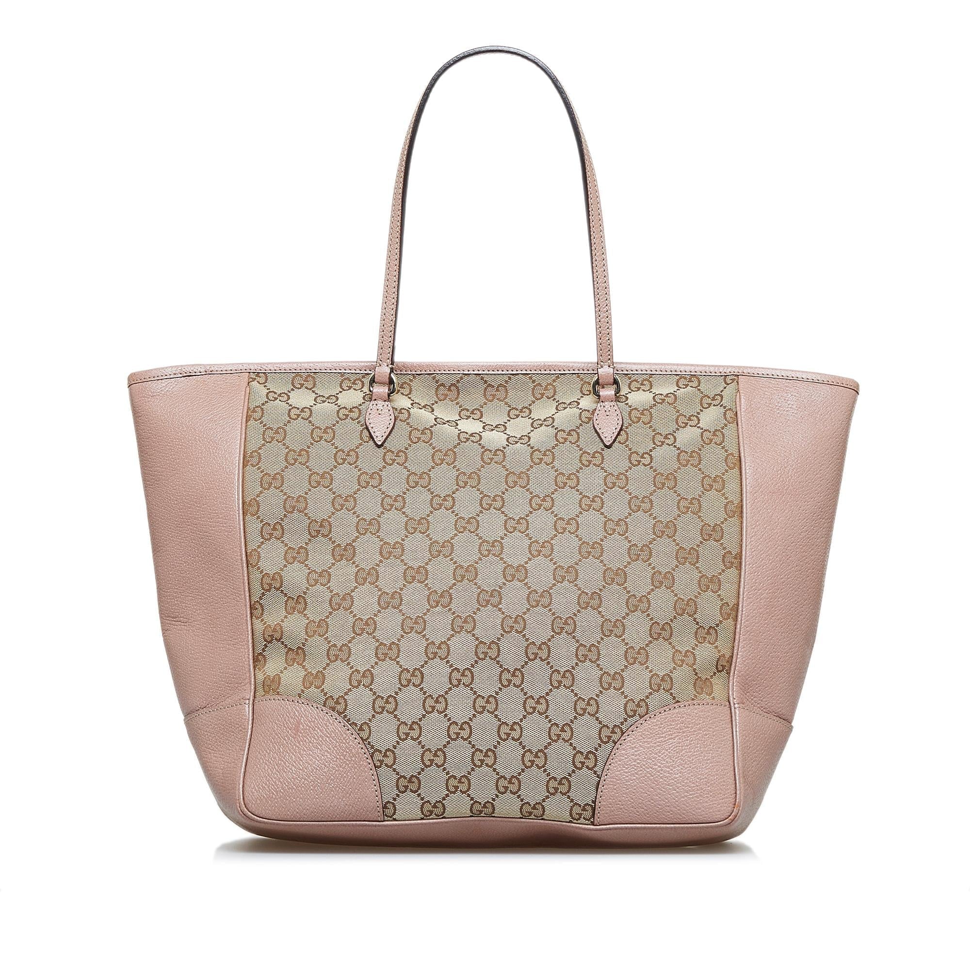 Gucci GG Canvas Bree Tote Bag (SHG-c6YDzW)
