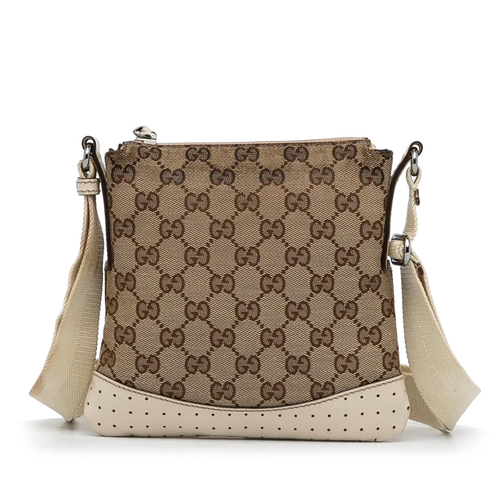 Gucci GG Canvas Crossbody Bag (SHG-hvhLXW)