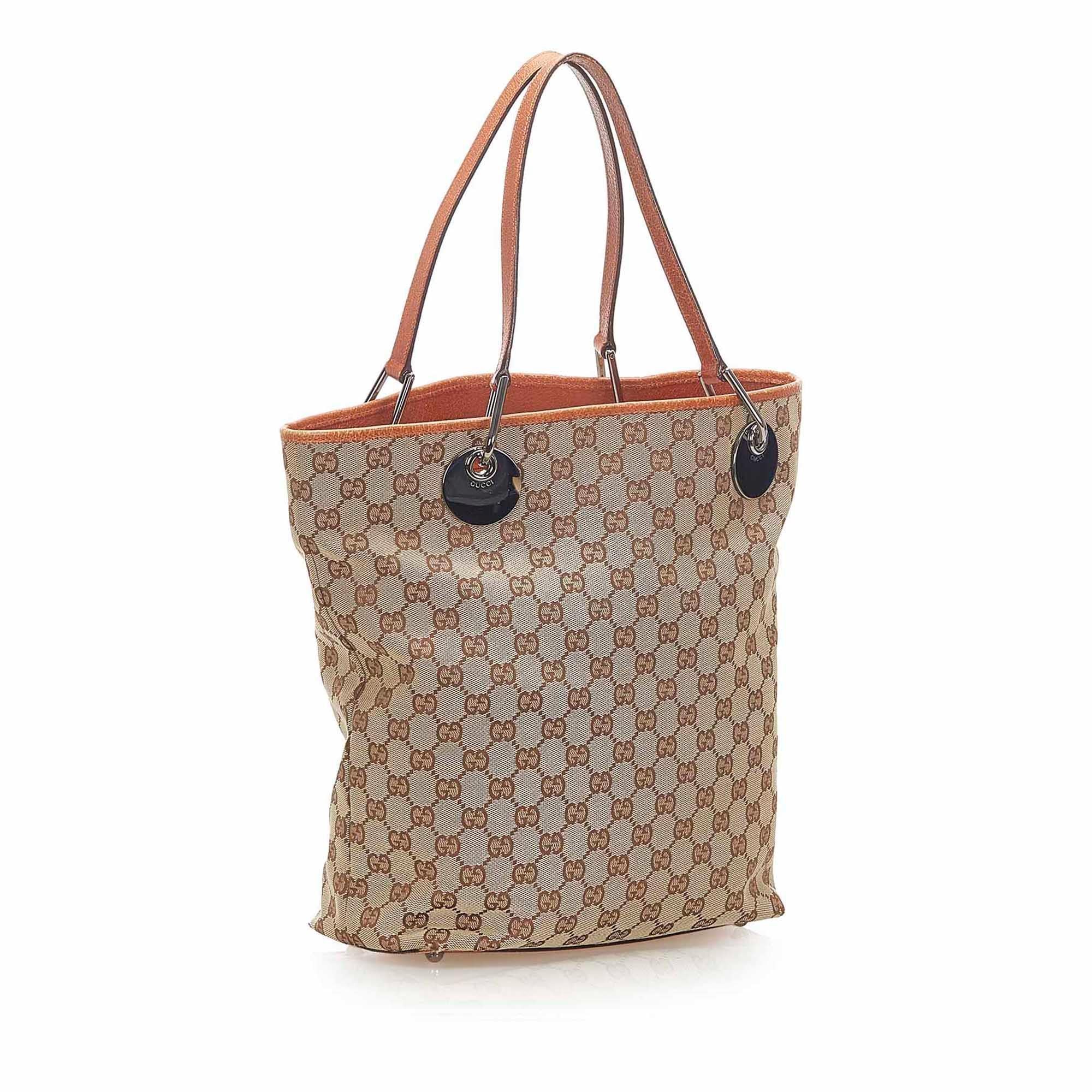 Gucci GG Canvas Eclipse Tote Bag (SHG-18753)