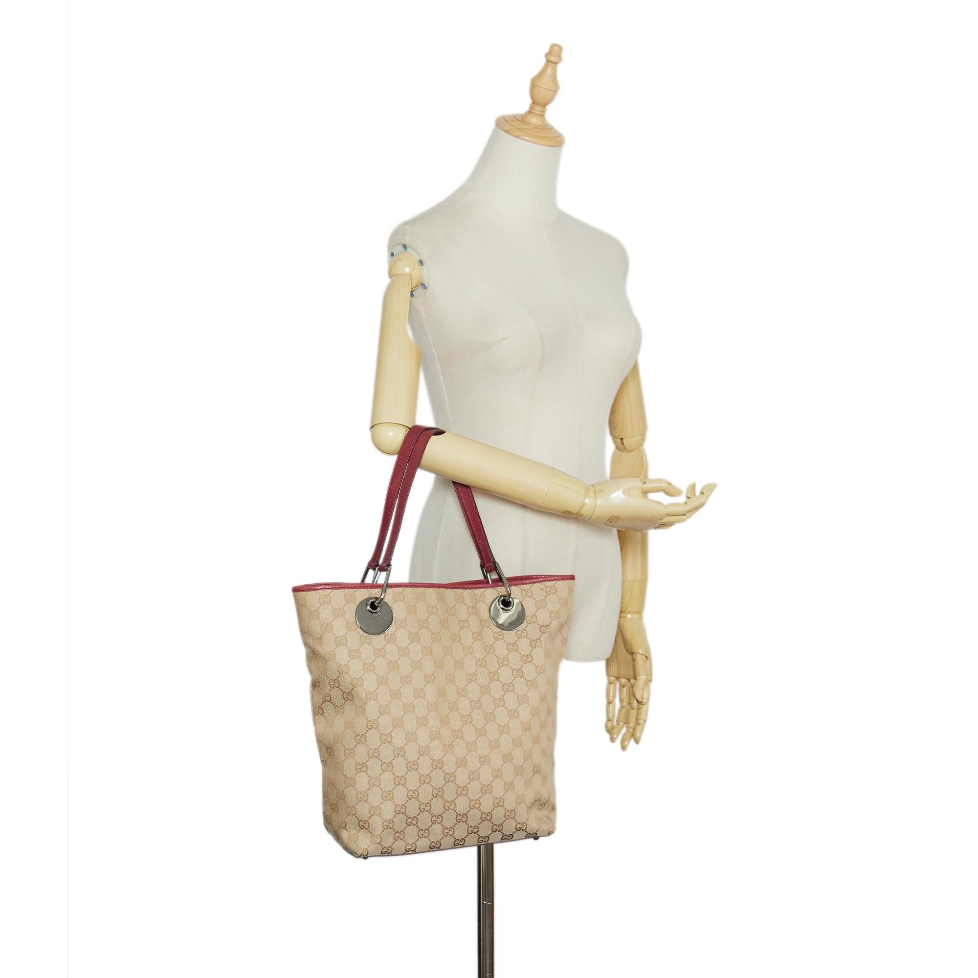Gucci GG Canvas Eclipse Tote Bag (SHG-bHiA5c)