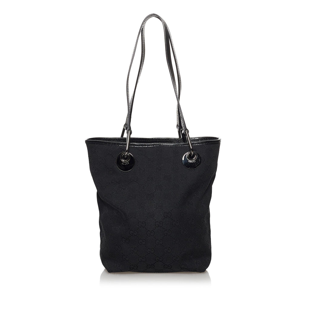 Gucci GG Canvas Eclipse Tote Bag (SHG-KAPU3n)