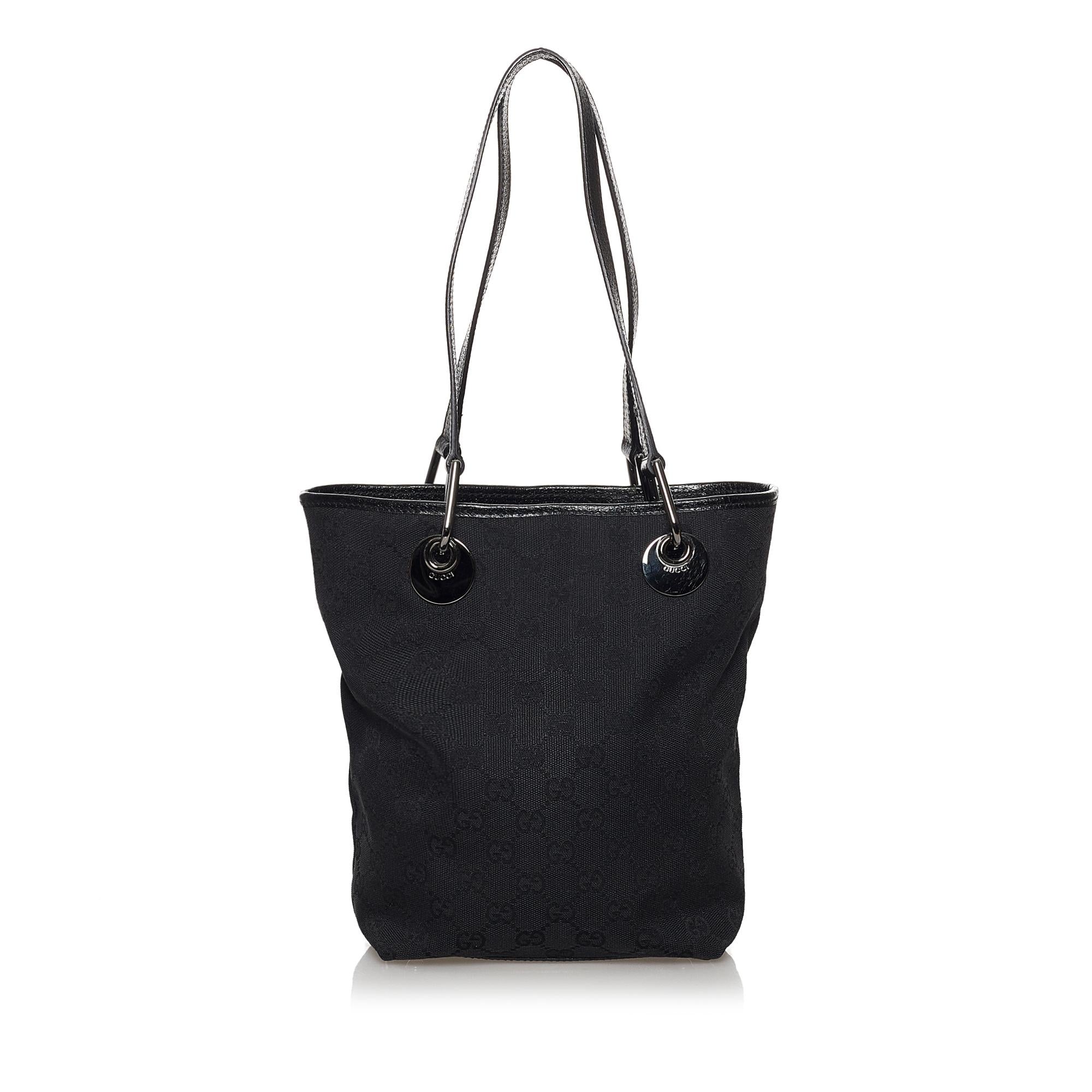 Gucci GG Canvas Eclipse Tote Bag (SHG-KAPU3n)