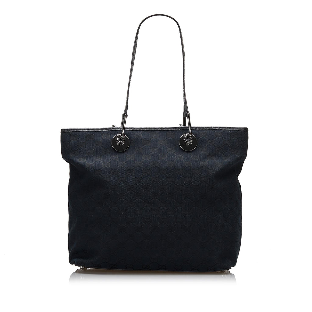 Gucci GG Canvas Eclipse Tote (SHG-c0MN9M)