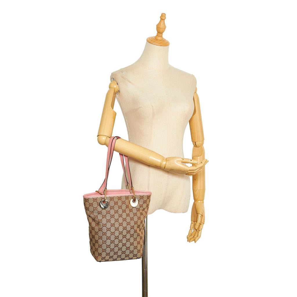 Gucci GG Canvas Eclipse Tote (SHG-mGpOad)