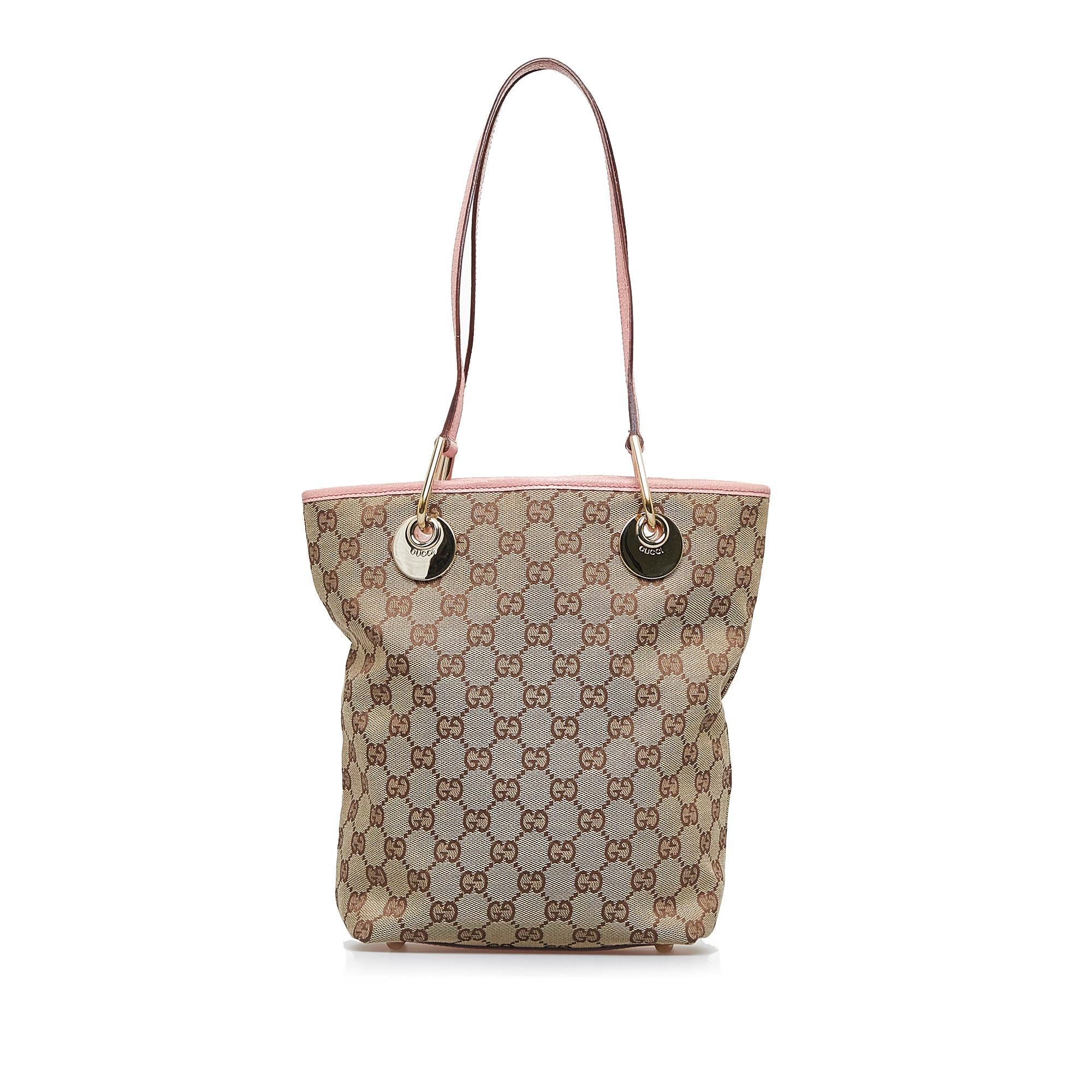 Gucci GG Canvas Eclipse Tote (SHG-0u46Wb)